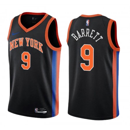 Dres New York Knicks RJ Barrett 9 Nike 2022-23 City Edition Swingman